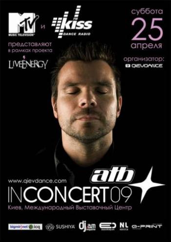 ATB In Concert 09 @ in Kiev МВЦ (25.04.2009)