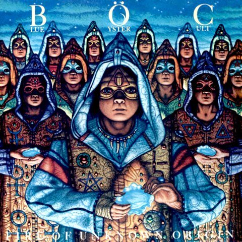 Постер Blue Oyster Cult Discography Blue Oyster Cult Discography