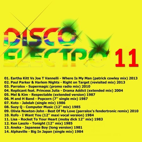 Постер VA - Disco Electro - Synth Disco Classics 70's 80's CD 1 - 20 VA - Disco Electro - Synth Disco Classics 70's 80's CD 1 - 20