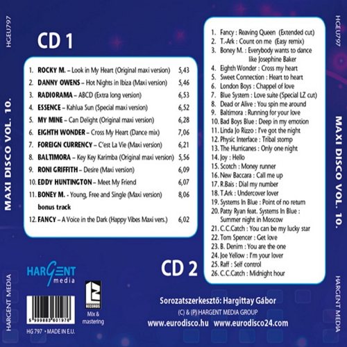 Постер VA - Maxi Disco Vol 1-10 VA - Maxi Disco Vol 1-10