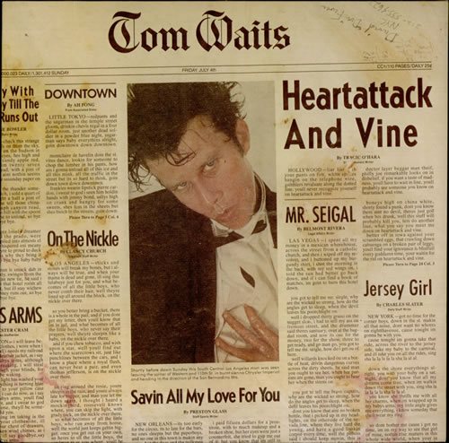 Постер Tom Waits - Discography Tom Waits - Discography