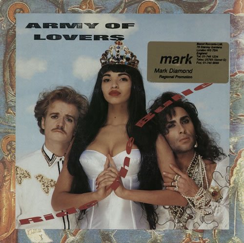 Постер Army Of Lovers La Camila - Discography Army Of Lovers La Camila - Discography