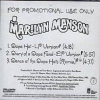 Постер Marilyn Manson - Дискография Marilyn Manson - Дискография