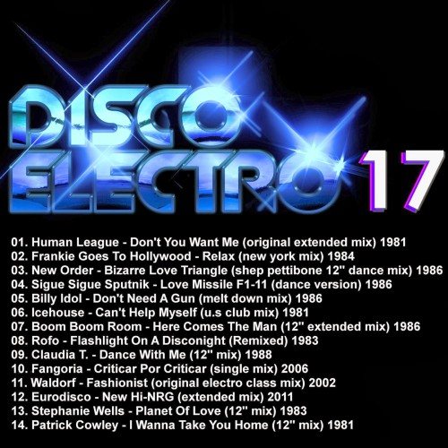 Постер VA - Disco Electro - Synth Disco Classics 70's 80's CD 1 - 20 VA - Disco Electro - Synth Disco Classics 70's 80's CD 1 - 20