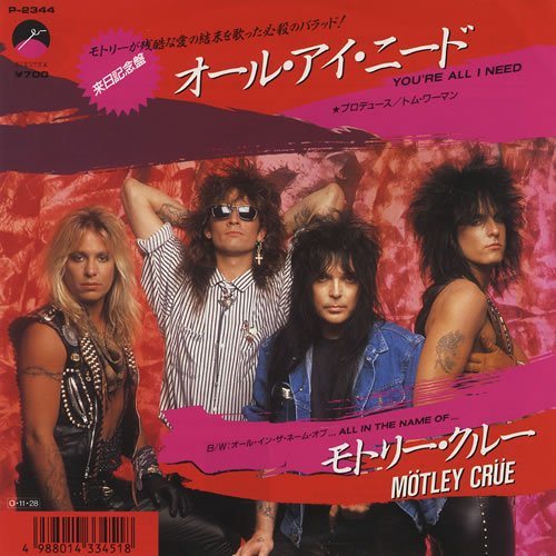 Постер Motley Crue Discography Motley Crue Discography