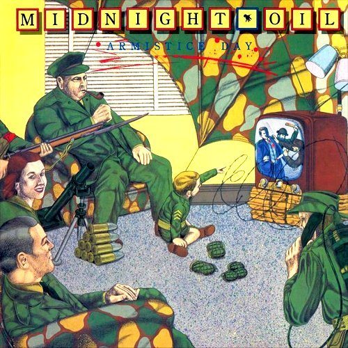 Постер Midnight Oil Discography Midnight Oil Discography