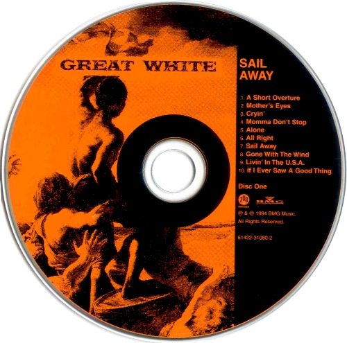 Постер Great White - Sail Away Great White - Sail Away