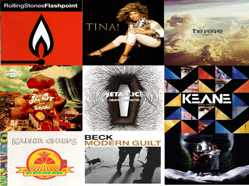 Постер The very fresh from October 2008: Metallica, Oasis, Keane, Kaiser Chiefs, BECK, The Presets. And some reminders - The Ro The very fresh from October 2008: Metallica, Oasis, Keane, Kaiser Chiefs, BECK, The Presets. And some reminders - The Ro