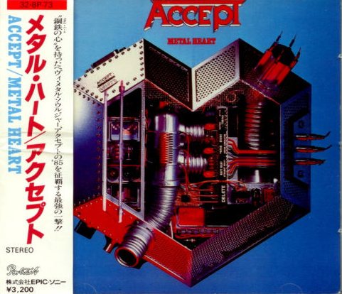 Постер Accept - Metal Heart / Kaizoku-Ban Accept - Metal Heart / Kaizoku-Ban