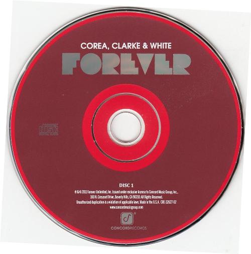 Постер Chick Corea, Stanley Clarke, Lenny White - Forever 2CD Chick Corea, Stanley Clarke, Lenny White - Forever 2CD