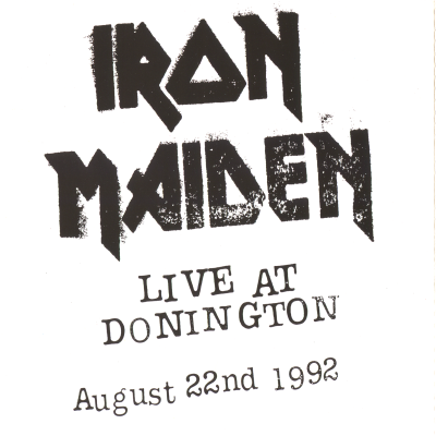 Постер Iron Maiden - Live At Donington Iron Maiden - Live At Donington