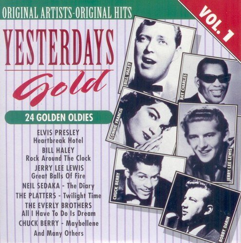Постер VA-Yesterday s Gold: 24 Golden Oldies 25CD VA-Yesterday s Gold: 24 Golden Oldies 25CD