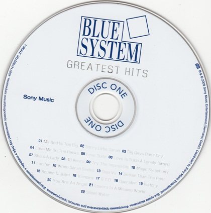 Постер Blue System - Greatest Hits 2CD Blue System - Greatest Hits 2CD