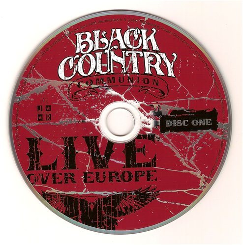 Постер Black Country Communion - Live Over Europe Black Country Communion - Live Over Europe