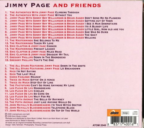 Постер Jimmy Page - Jimmy Page Friends Jimmy Page - Jimmy Page Friends