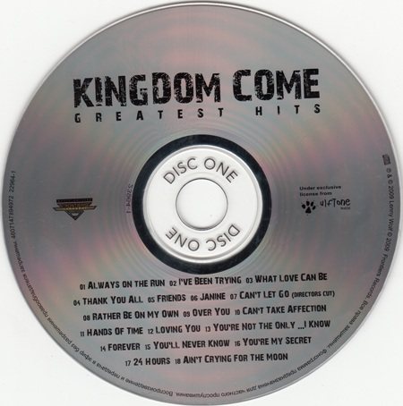 Постер Kingdom Come - Greatest Hits 2CD Kingdom Come - Greatest Hits 2CD