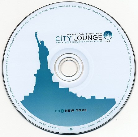 Постер VA - City Lounge Vol.9: Paris / London / New York / Berlin VA - City Lounge Vol.9: Paris / London / New York / Berlin
