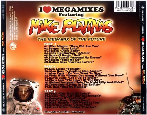 Постер I Love Megamixes by Mike Platinas - The Megamix Of The Future I Love Megamixes by Mike Platinas - The Megamix Of The Future