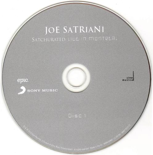 Постер Joe Satriani - Satchurated: Live in Montreal Joe Satriani - Satchurated: Live in Montreal