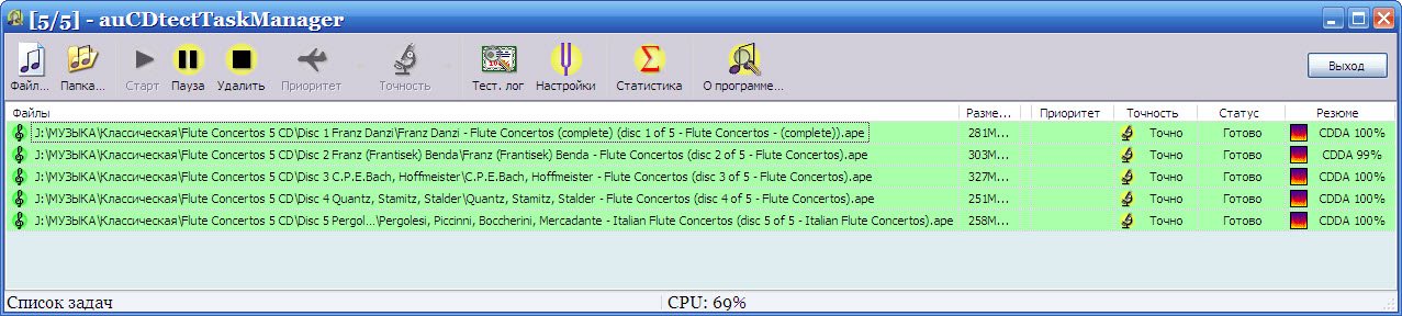 VA - Flute Concertos - 5CD Box-set 