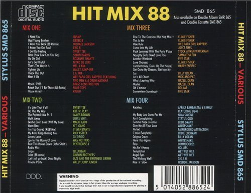 Постер VA - Hit Mix 88-97 VA - Hit Mix 88-97