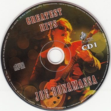 Постер Joe Bonamassa - Greatest Hits 2CD Joe Bonamassa - Greatest Hits 2CD