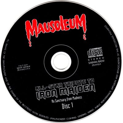 Постер Various Artists - No Sanctuary From Madness: All-Star Tribute To Iron Maiden Various Artists - No Sanctuary From Madness: All-Star Tribute To Iron Maiden