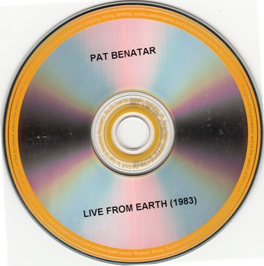 Постер Pat Benatar - Live From Earth - Wide Awake In Dreamland 1983 - 1988 Pat Benatar - Live From Earth - Wide Awake In Dreamland 1983 - 1988