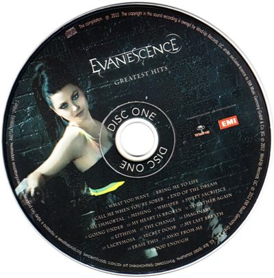 Постер Evanescence - Greatest Hits Evanescence - Greatest Hits
