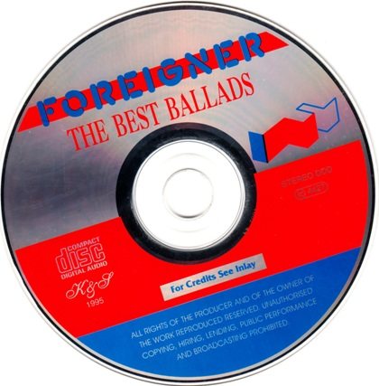 Постер Foreigner - The Best Ballads Foreigner - The Best Ballads