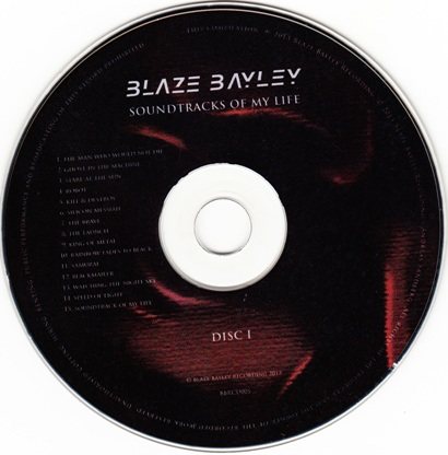 Постер Blaze Bayley - Soundtracks Of My Life Blaze Bayley - Soundtracks Of My Life