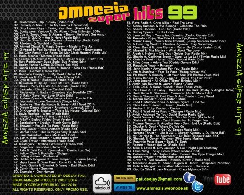 Постер VA - Amnezia Super Hits 99 VA - Amnezia Super Hits 99