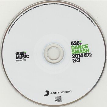 Постер VA - 538 Dance Smash Hits Of The Year 2014 VA - 538 Dance Smash Hits Of The Year 2014
