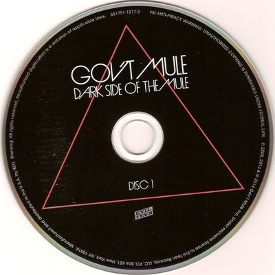 Постер Gov t Mule - Dark Side Of The Mule Gov t Mule - Dark Side Of The Mule