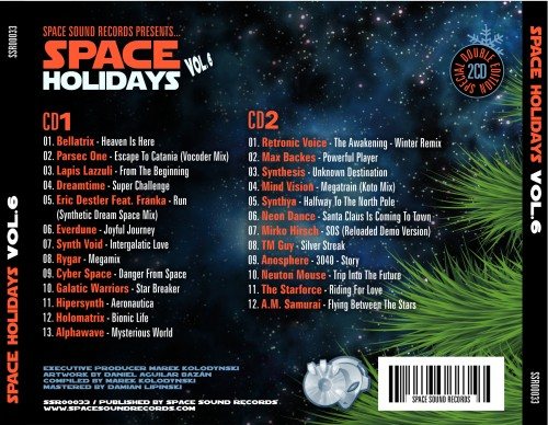 Постер VA - Space Holidays Vol.6 VA - Space Holidays Vol.6