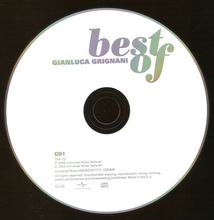 Постер Gianluca Grignani - The Best Of Gianluca Grignani - The Best Of