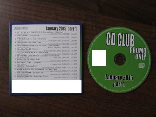 Постер VA - CD Club Promo Only January 2015 - Big Selection VA - CD Club Promo Only January 2015 - Big Selection