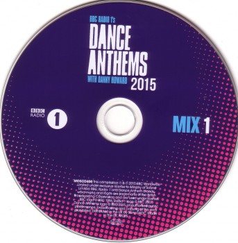 Постер VA - BBC Radio 1's Dance Anthems 2015 VA - BBC Radio 1's Dance Anthems 2015