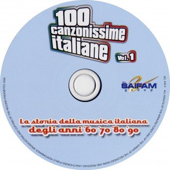 Постер VA - 100 Canzonissime Italiane VA - 100 Canzonissime Italiane