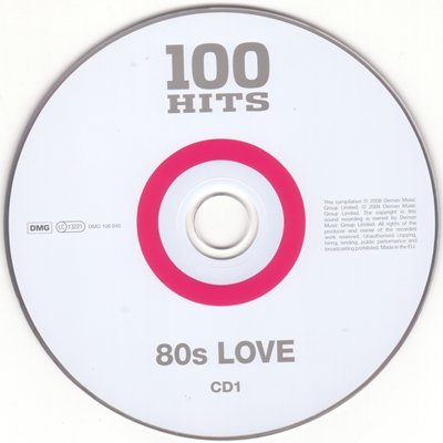 Постер VA - 100 Hits - 80s Love VA - 100 Hits - 80s Love