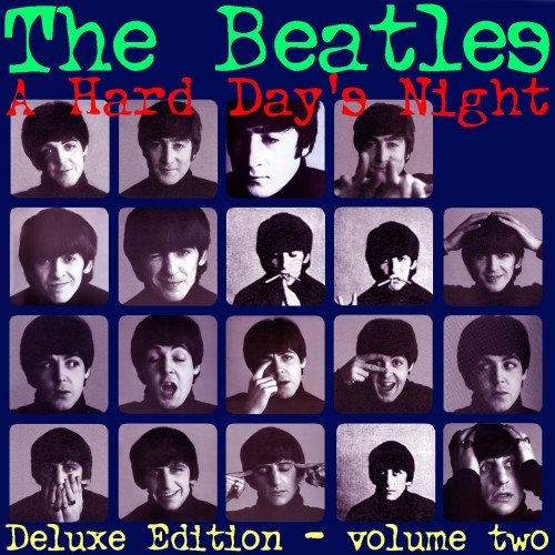 Постер The Beatles - A Hard Day s Night - 1964 The Beatles - A Hard Day s Night - 1964