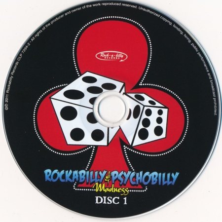 Постер VA - Rockabilly Psychobilly Madness VA - Rockabilly Psychobilly Madness