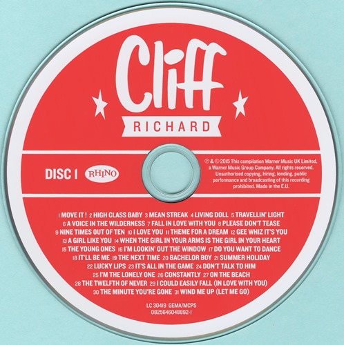 Постер Cliff Richard - 75 At 75 Cliff Richard - 75 At 75