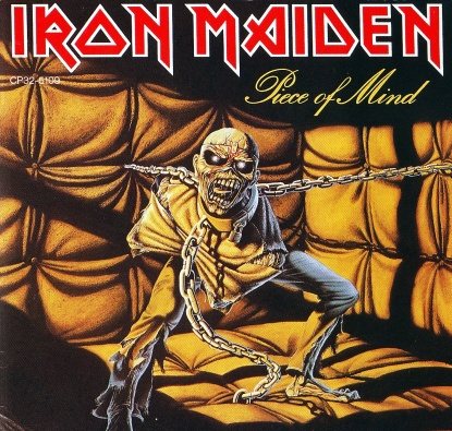 Постер Iron Maiden - Piece Of Mind Iron Maiden - Piece Of Mind
