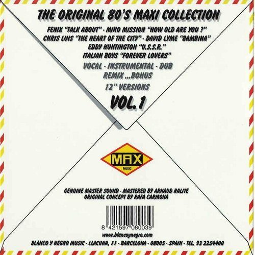 Постер VA - I Love Max Music: The Original 80's Maxi Collection Vol.1 VA - I Love Max Music: The Original 80's Maxi Collection Vol.1