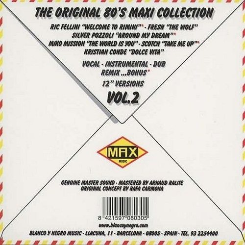 Постер VA - I Love Max Music: The Original 80's Maxi Collection Vol.2 VA - I Love Max Music: The Original 80's Maxi Collection Vol.2