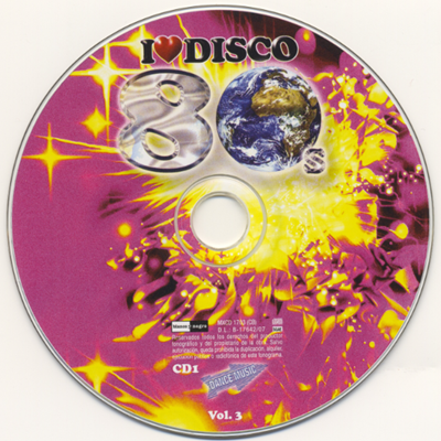 Постер VA - I Love Disco 80's Vol.3 VA - I Love Disco 80's Vol.3