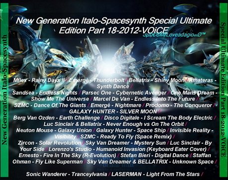 Постер VA - New Generation Italo Spacesynth Special Ultimate Edition 18 VA - New Generation Italo Spacesynth Special Ultimate Edition 18