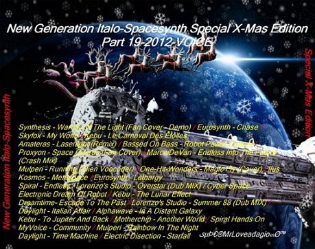 Постер VA - New Generation Italo Spacesynth Special X Mas Edition 19 VA - New Generation Italo Spacesynth Special X Mas Edition 19
