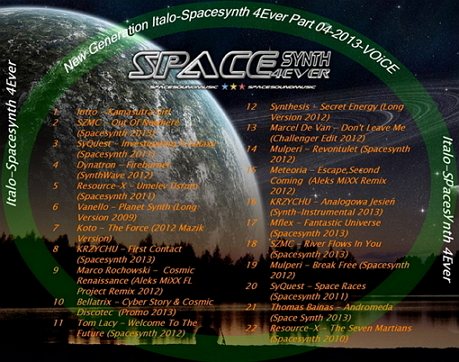 Постер VA - New Generation Italo Spacesynth 4ever Part 4 VA - New Generation Italo Spacesynth 4ever Part 4